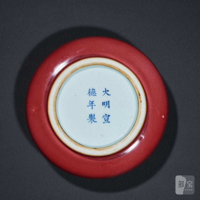 清康熙 霁红釉罗汉炉 - 图4